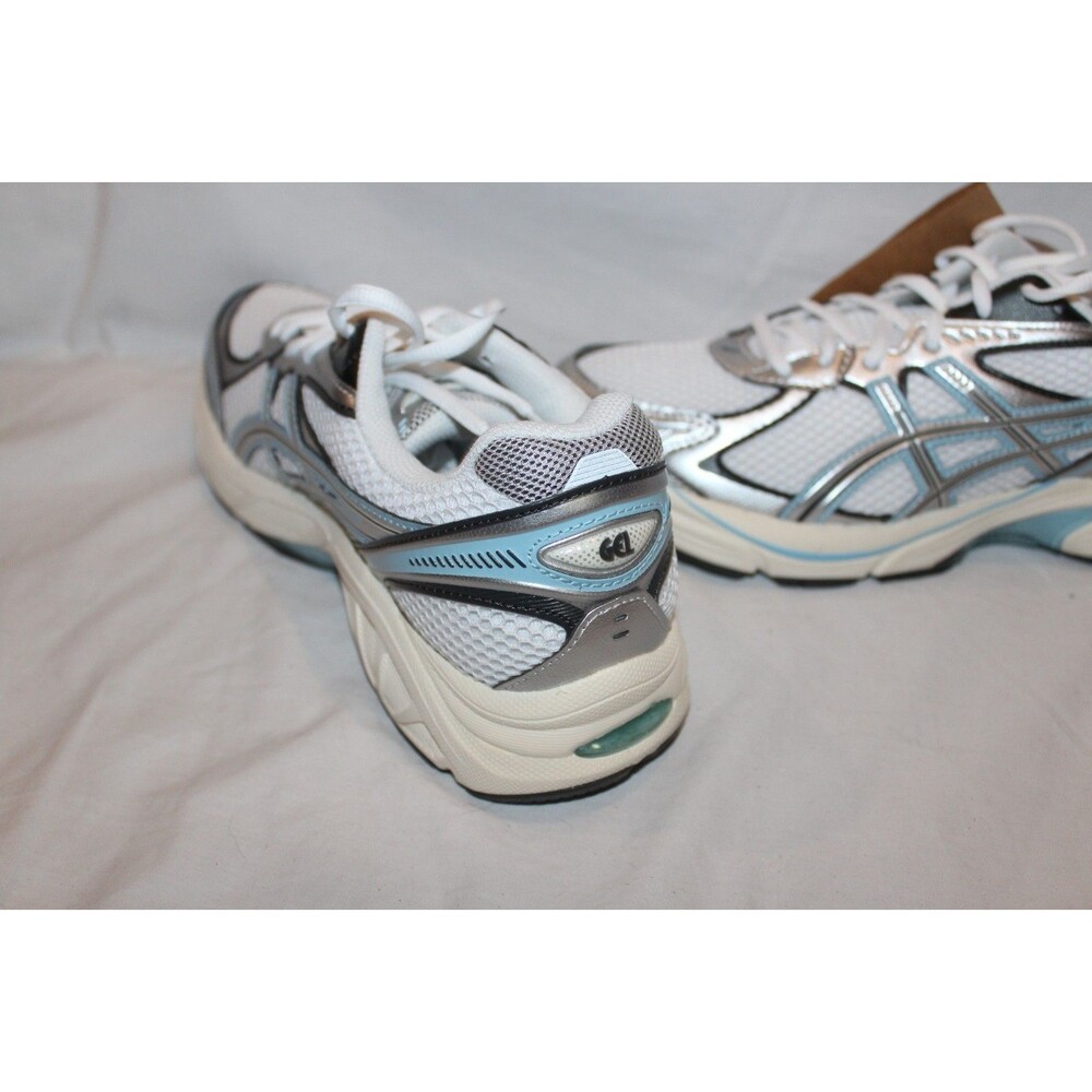 ASICS GT-2160 White Silver Men’s Low Top Lace Up Mesh Sneakers EU 41.5 US 8 - Picture 6 of 7